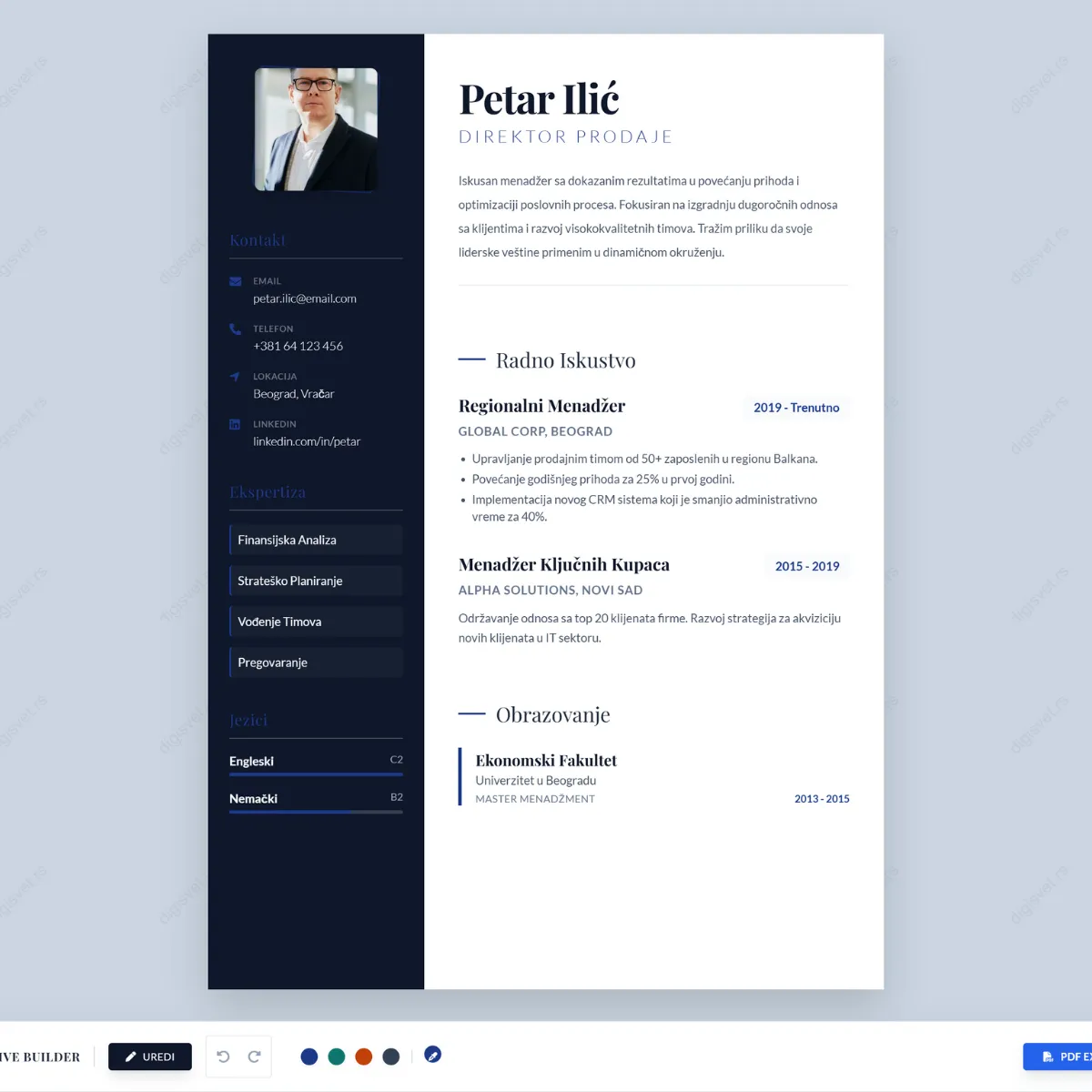Executive CV